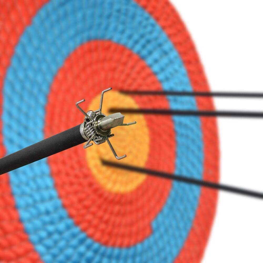 12pcs Archery Arrowheads 23/100gr Tips Points Target Broadheads Judo Field Bow Hunting